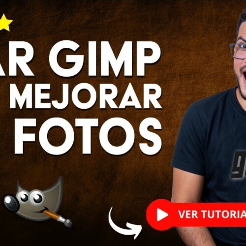 CÓMO USAR GIMP para Mejorar tus Fotos Rápidamente